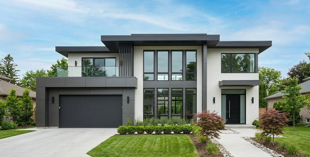 Full interior home remodel — kitchen, bathrooms, and flooring in Barrie, ON